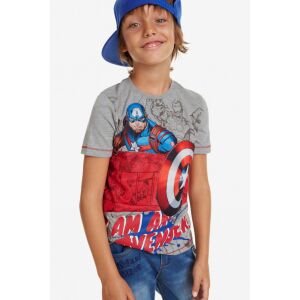 Desigual Captain America Grey Boys' T-Shirt – 11-12 years 126706792 - Desigual Kids' T-Shirt