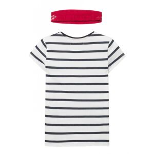 Desigual Nunavut white girl's t-shirt with headband – 11-12 years 126706789 - Desigual Kids' T-Shirt