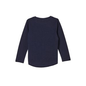 s.Oliver dark blue, long-sleeved girls' shirt – 104/110 126976937 - Kids' T-Shirt