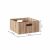 Polcdoboz 31x15cm fa szürke 150763639
