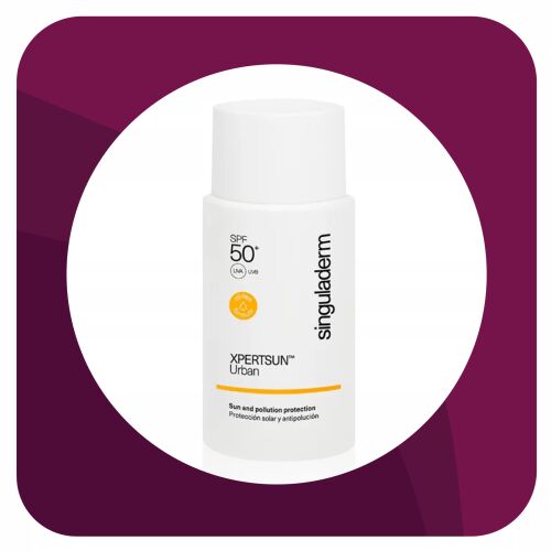 SINGULADERM XPERTSUN Urban SPF 50+ fényvédő arcra, nap és szennyeződés elleni védelem - Fényvédő krém és naptej