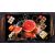 Üveg főzőlapvédő 90x52 Grapefruit sushival