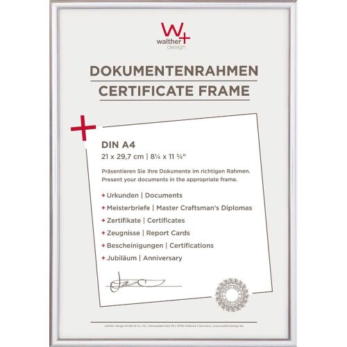 Walther Design KV130S képkeret Szimpla képkeret Ezüst