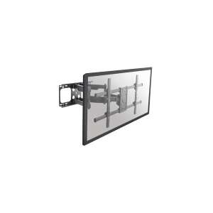 Стенен монтаж за телевизор Equip 650324 за 90-инчови екрани, черен, ъглов изглед - Equip Стенна скоба за телевизор