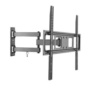 Equip 650342 TV wall mount for 37-70 inch screens, black, swivel and tilt - TV Stand and Wall Mount