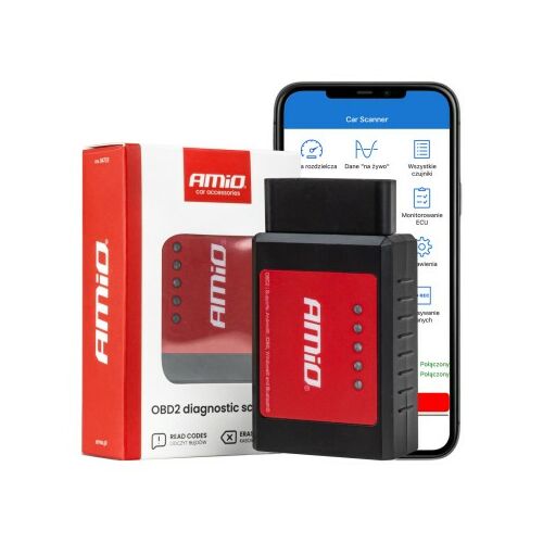 AMiO OBD2 Bluetooth XL autódiagnosztikai teszter okostelefon alkalmazással - Gépjármű diagnosztikai eszköz