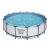 Bestway Steel Pro Max 457x122cm metal frame pool filled with water