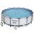 Bestway Steel Pro Max 457x122cm Metal frame pool with spinner, filter insert, pool cover and ladder (CH56438) #grey 133734688