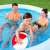 Family enjoying Bestway Fast Set 305x66cm inflatable pool