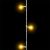 Fényfüzér - 50 db LED - melegfehér - hálózati - 5 m - 8 program 150999150