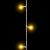 Fényfüzér - 50 db LED - melegfehér - hálózati - 5 m - 8 program 150999150