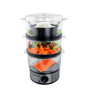 Esperanza Volcano Steamer with Salmon, Rice and Vegetables - Esperanza