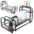 Loft stílusú konyhai csepegtető - 55x29x31 cm - Fekete 151033549