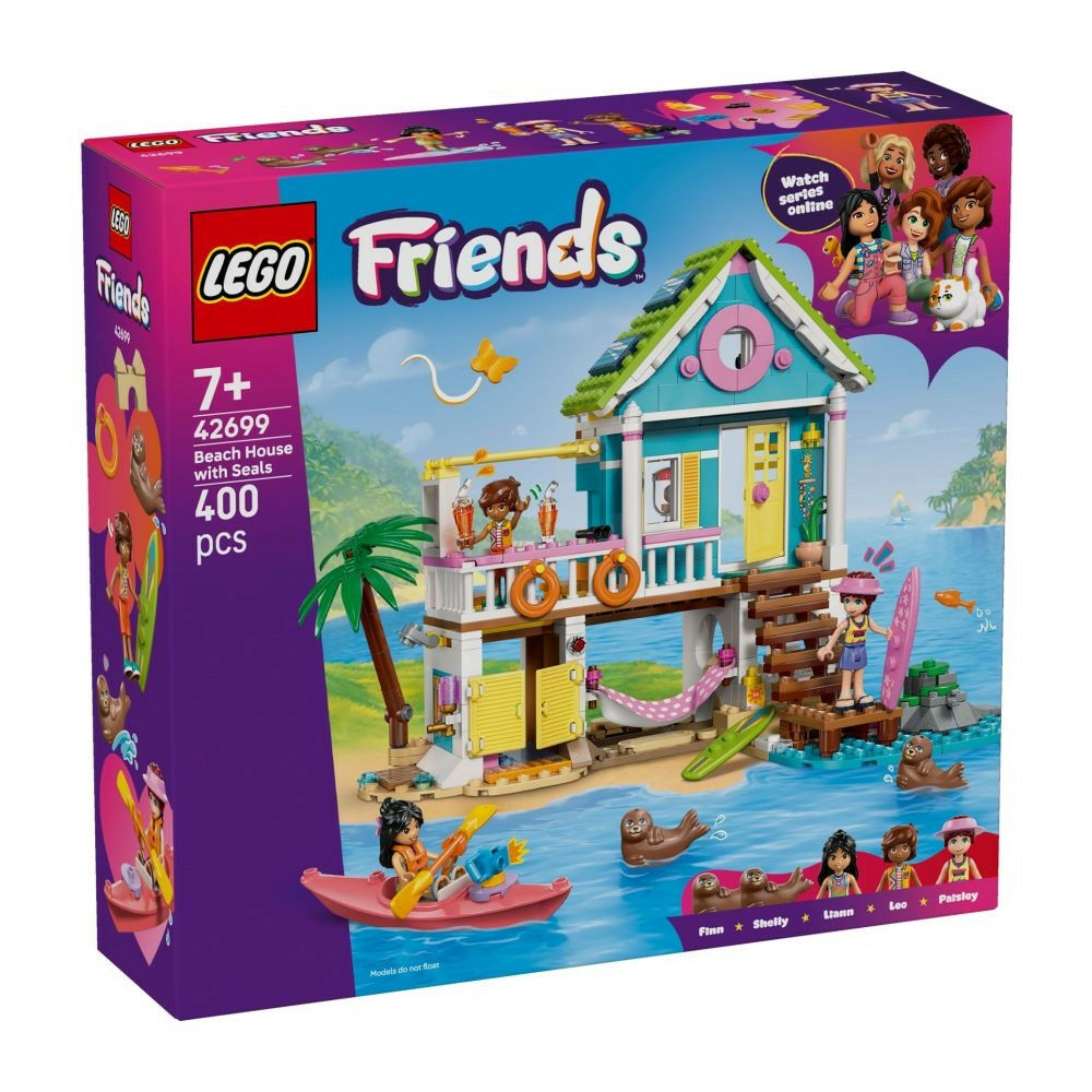 E-shop LEGO® Friends Plážový dom s tuleňmi 42699