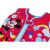 Közelkép a Bestway Mickey egér úszómellény mintájáról.