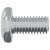 Oldalnézet a vidaXL M6 x 12 mm-es zárócsavarról
