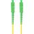 Lanberg SM SC/APC-SC/APC SIMPLEX 3.0MM LSZH G657A1 1M sárga optikai patchcord 151187902