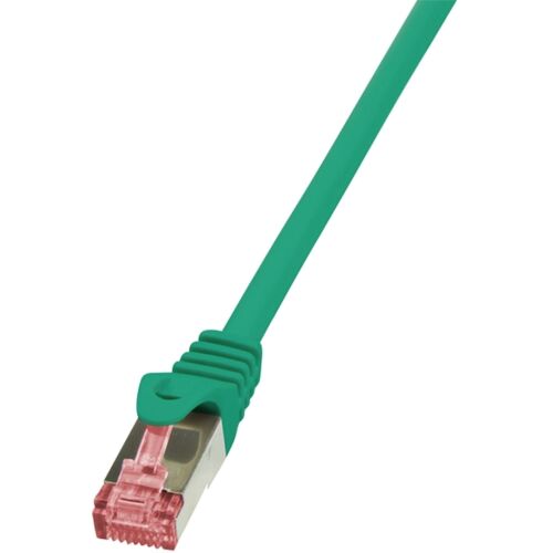 LogiLink CAT6 S/FTP patch kábel, zöld, 10m - Patch kábel