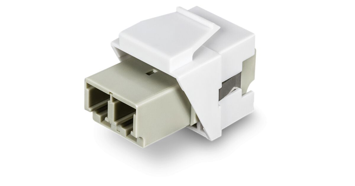 Mufa keystone duplex LC fibra optica - TRENDnet TC-K05LC | Pepita.com