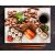 ÜVEG VÁGÓDESZKA 52x40 FA üveg vágódeszka sushival
