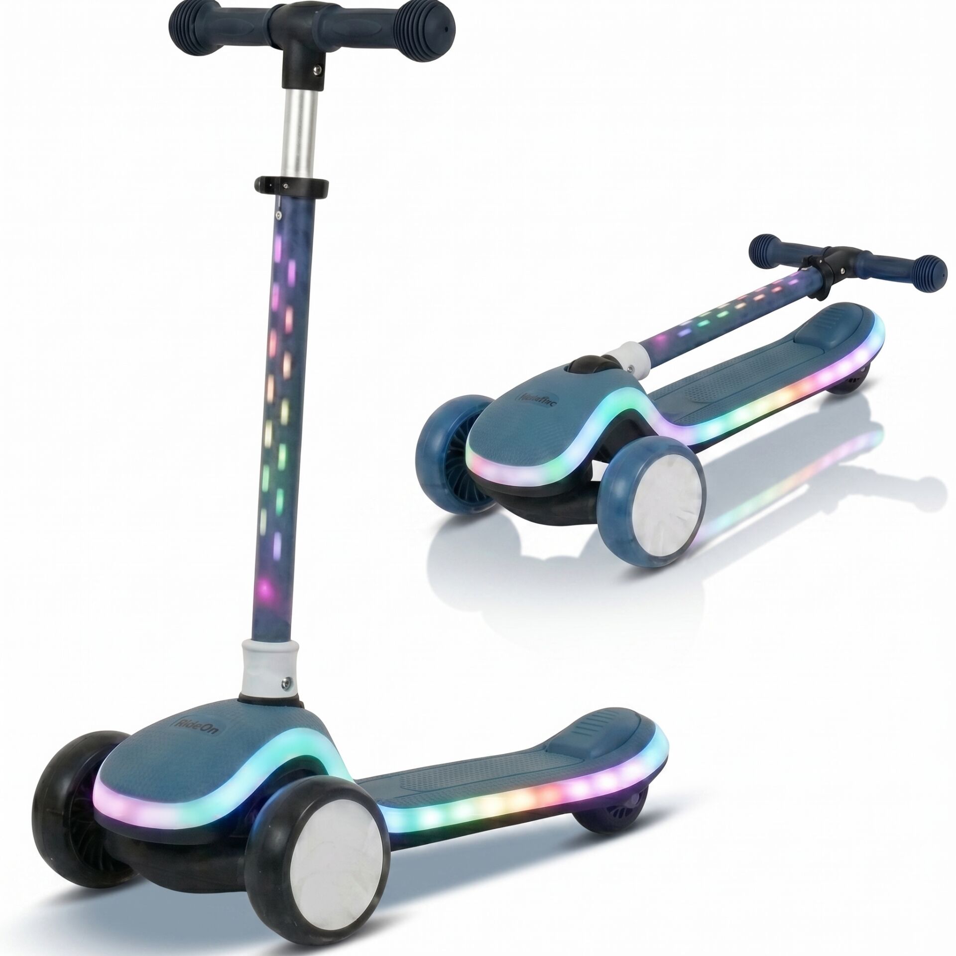 E-shop Trojkolka Pepita Twinkle s LED svetlom a nastaviteľnou výškou ria...