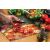 TMK ArtDeko Pizza Üveg Vágódeszka használat közben