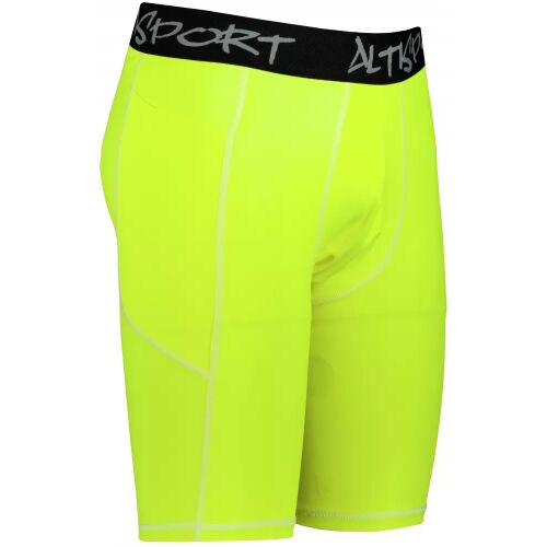 Férfi sportlányok a prémium térdénél ALTISPORT VOJ/ALM000LEG02 FLUO-SÁRGA méret: S