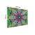 TMK ArtDeko üveg vágódeszka 40x30 cm színes mandala mintával, méretekkel
