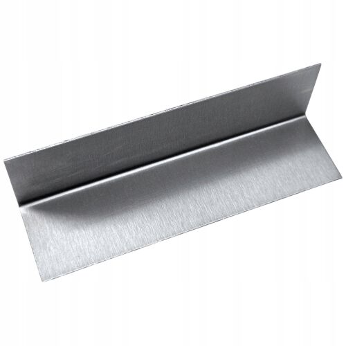 Polírozott rozsdamentes acél szögvas 40x80x2,0 mm - Sarokvas és szegletvas