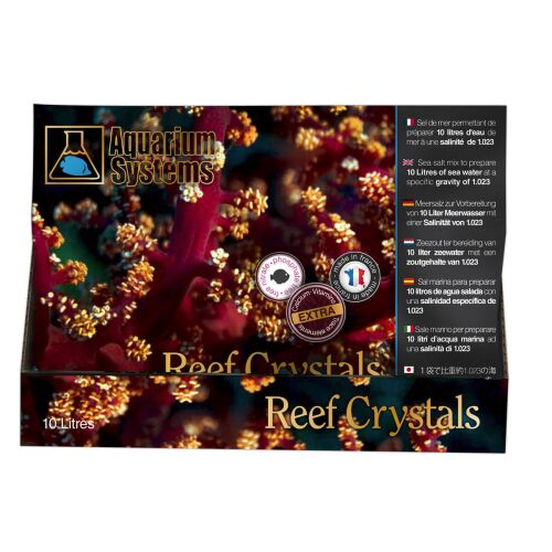 Aquarium Systems Reef Crystals 380g, tengeri só korallzátony akváriumokhoz - Akvárium vízkezelés
