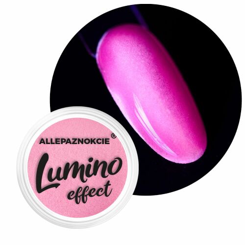 Sötétben világító körömpúder Lumino Effect Allepaznokcie No. 8 166585108 - Világító körömdísz