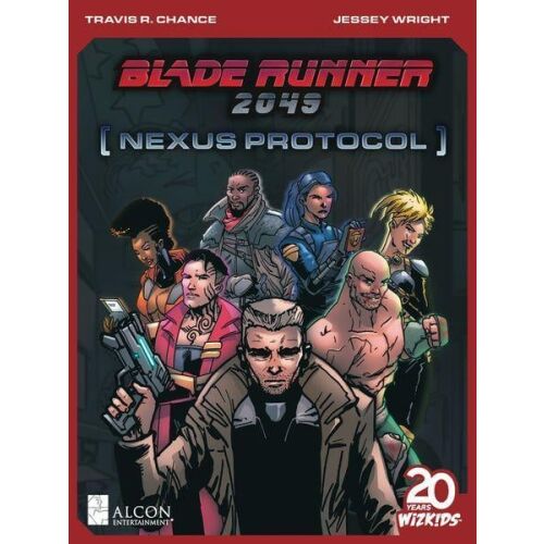 Blade Runner 2049 Nexus Protocol társasjáték dobozának grafikája - Társasjáték