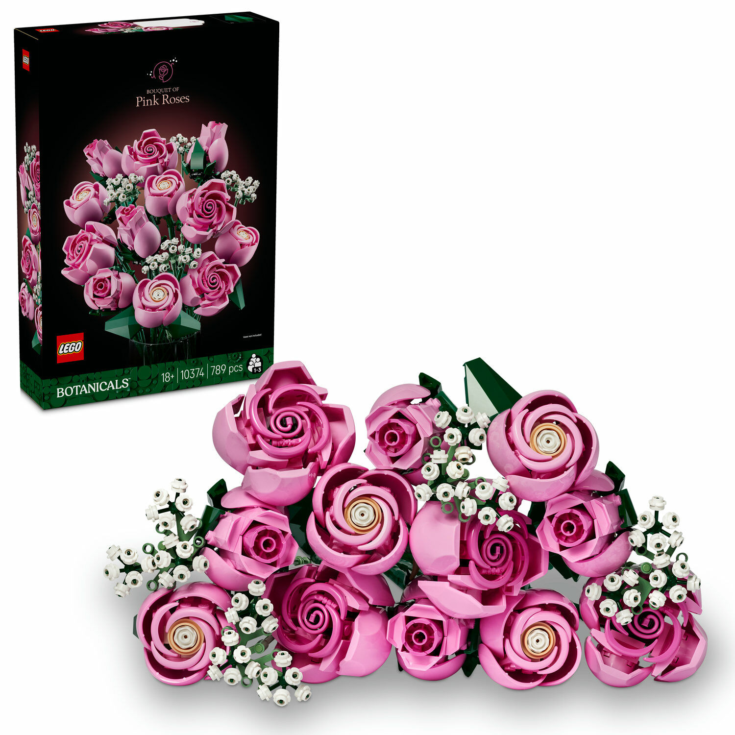 E-shop LEGO® Botanicals 10374 Kytica ružových ruží