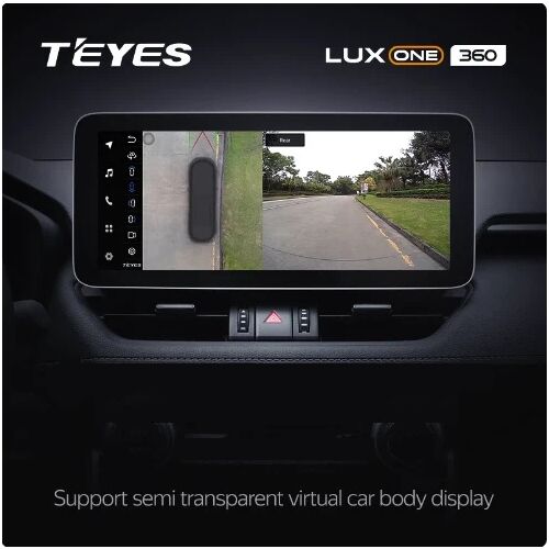 Teyes Lux One 360° navigációs rendszer Toyota bZ4X-hez virtuális autó kijelzővel - Fejegység