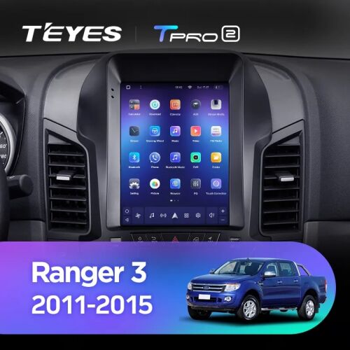 Teyes TPRO 2 Navigációs rendszer Ford Ranger 2011-2018 autóhoz Android interfésszel - Fejegység