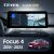 Teyes Lux One Ford Focus 4 2018-2023 autós navigációs rendszer a műszerfalban