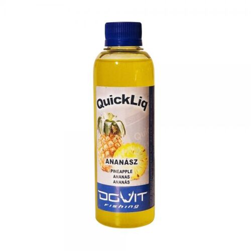 Dovit QuickLiq ananászos folyékony aroma horgászathoz, ananászos horgász attraktor - Folyékony aroma