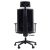 Forgószék kihúzható üléssel ZN-807-B tk.30 - Ergonomikus irodai szék deréktámasszal, hátulnézet