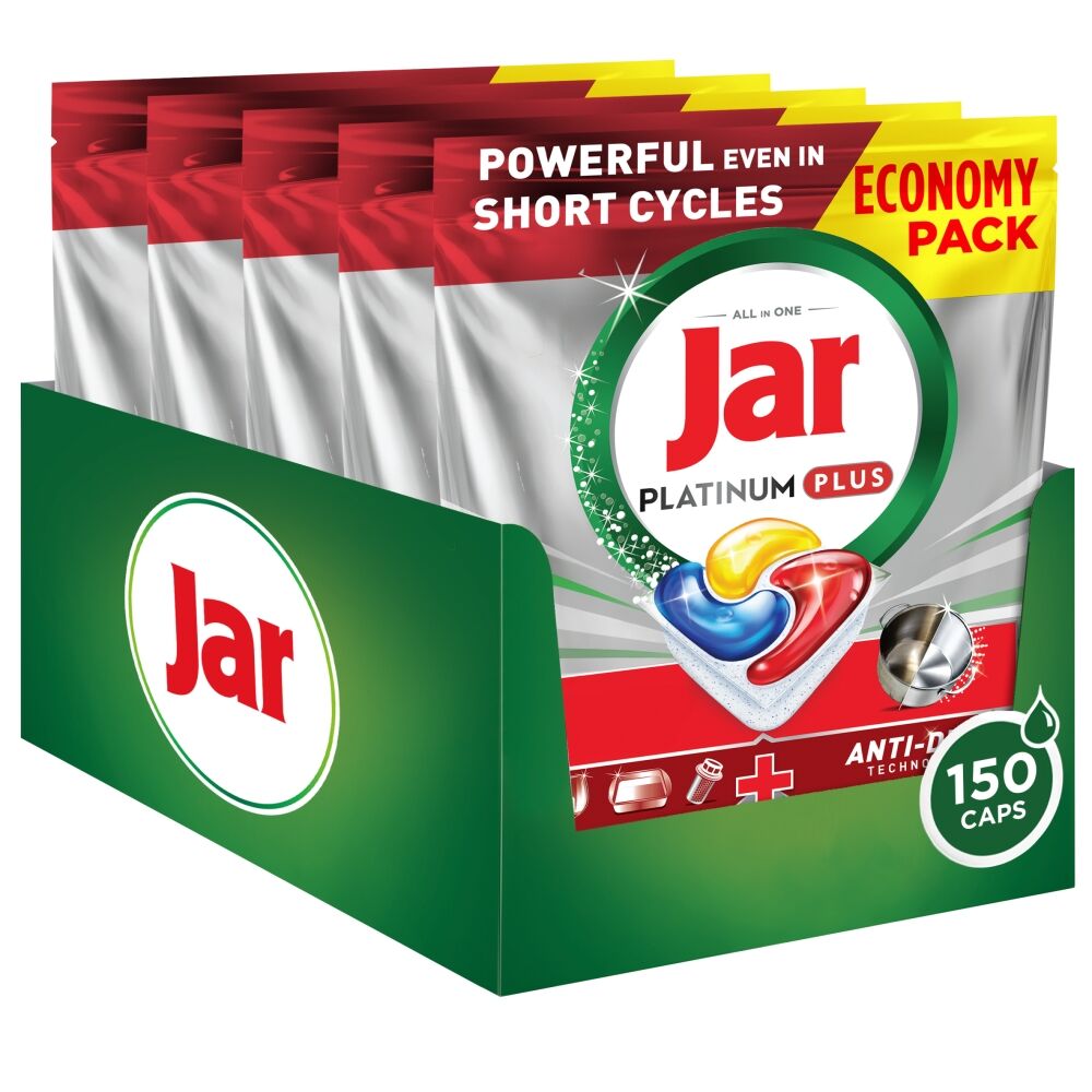 E-shop Kapsule do umývačky riadu Jar Platinum Plus Lemon 150ks