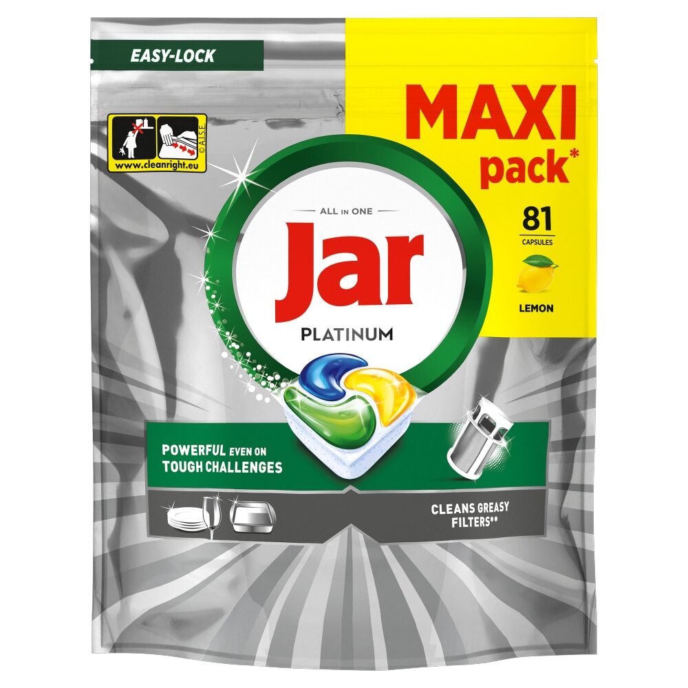 E-shop Kapsuly do umývačky riadu Jar Platinum 81ks