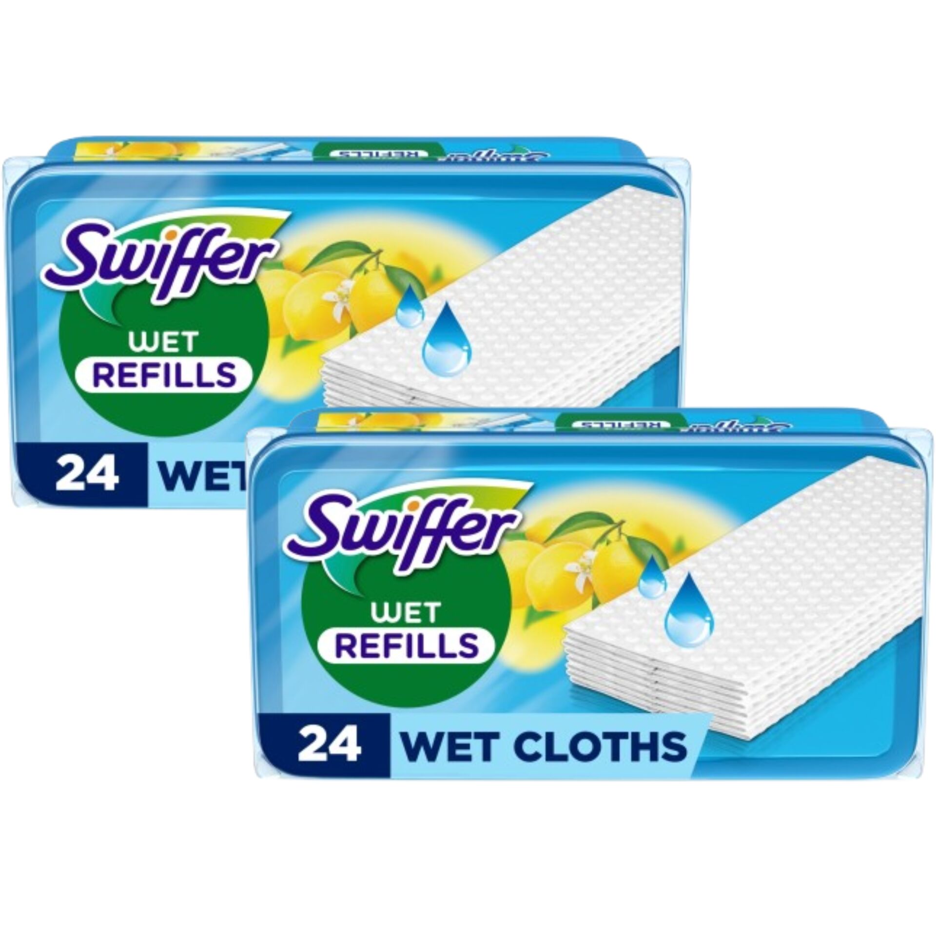 E-shop Vlhčené utierky na podlahy Swiffer Sweeper 2x24ks