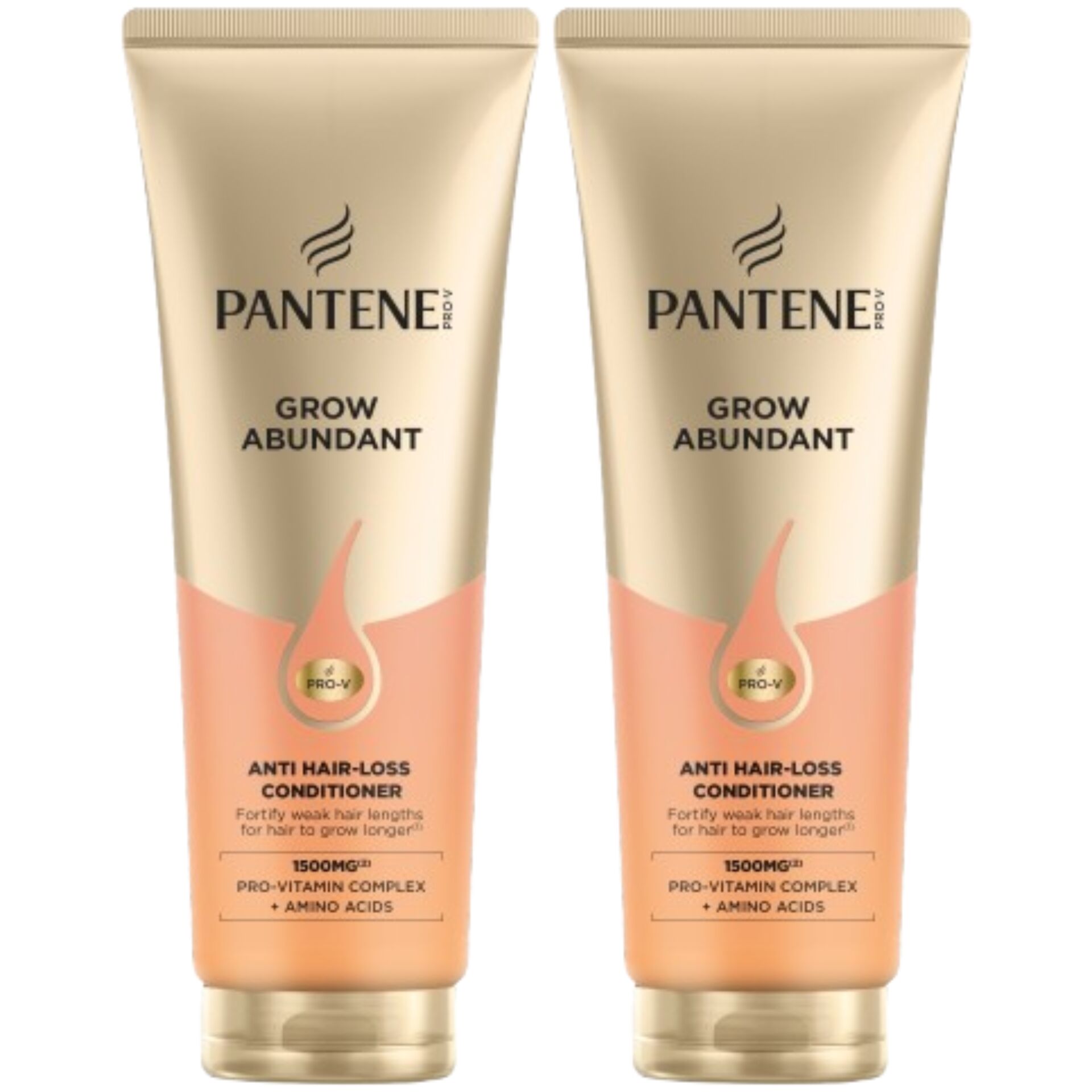 E-shop Pantene Grow kondicionér proti vypadávaniu vlasov 2x250ml