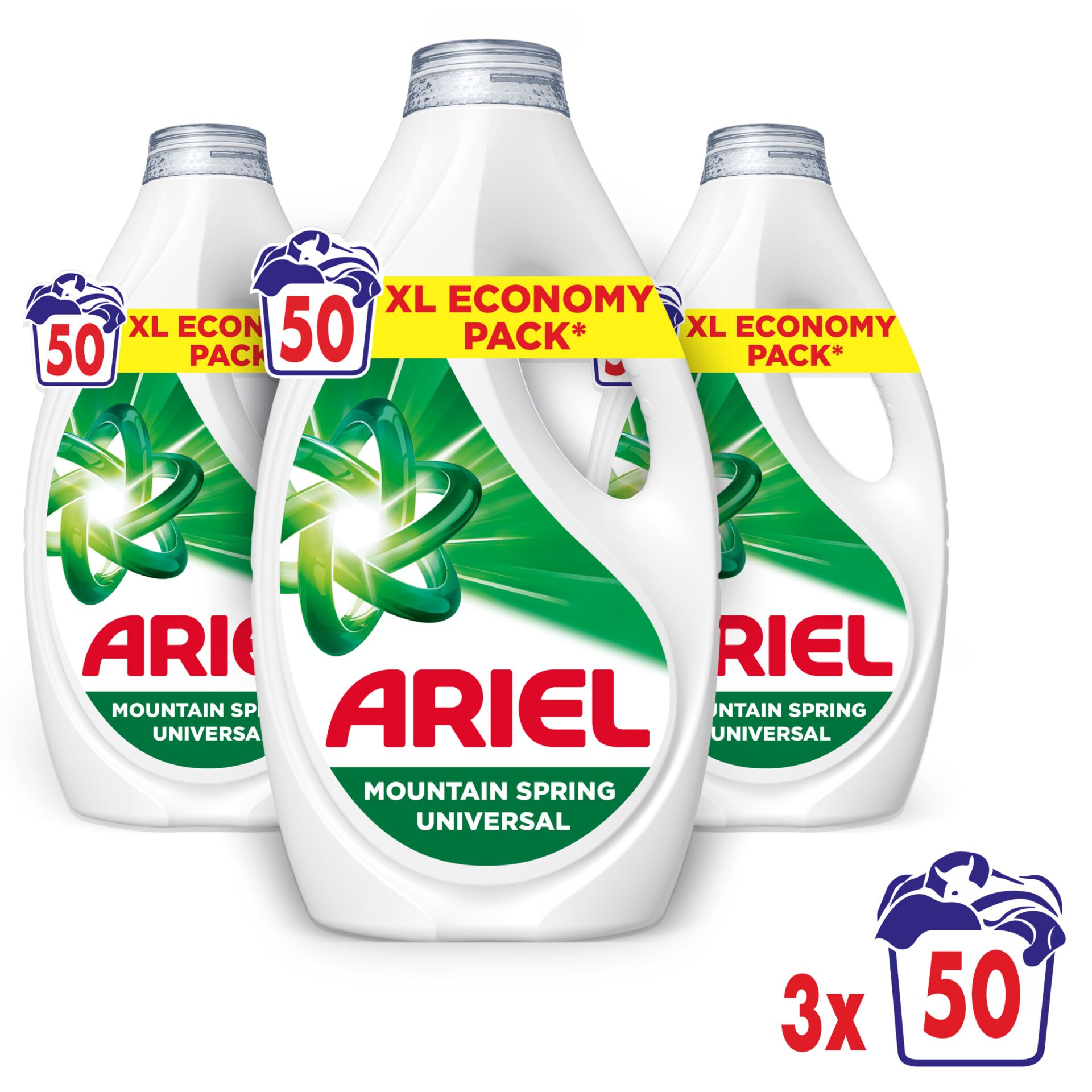 E-shop Ariel Mountain Spring tekutý prací prostriedok 3x2,25 l - 150 praní