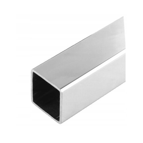 Polírozott rozsdamentes acél profil 50x10x1,5mm, 50cm hosszúság - Profil