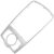 Audi A6 C6 04-11 MMI EZÜST középkonzol keret 151681551