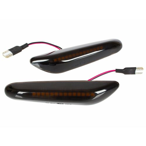BMW 1 E81 E82 E87 E88 LED-es oldalsó irányjelző FÜSTÖLT NORMÁL 2 db-os szett