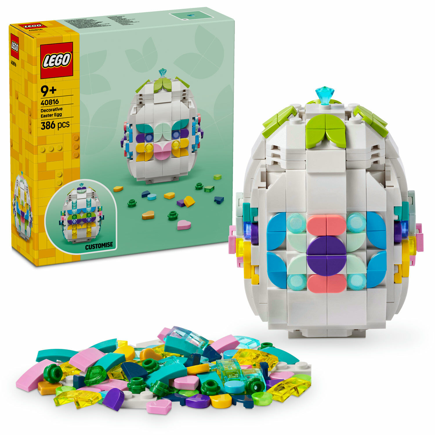 E-shop LEGO® Iconic Ozdobné veľkonočné vajíčko 40816