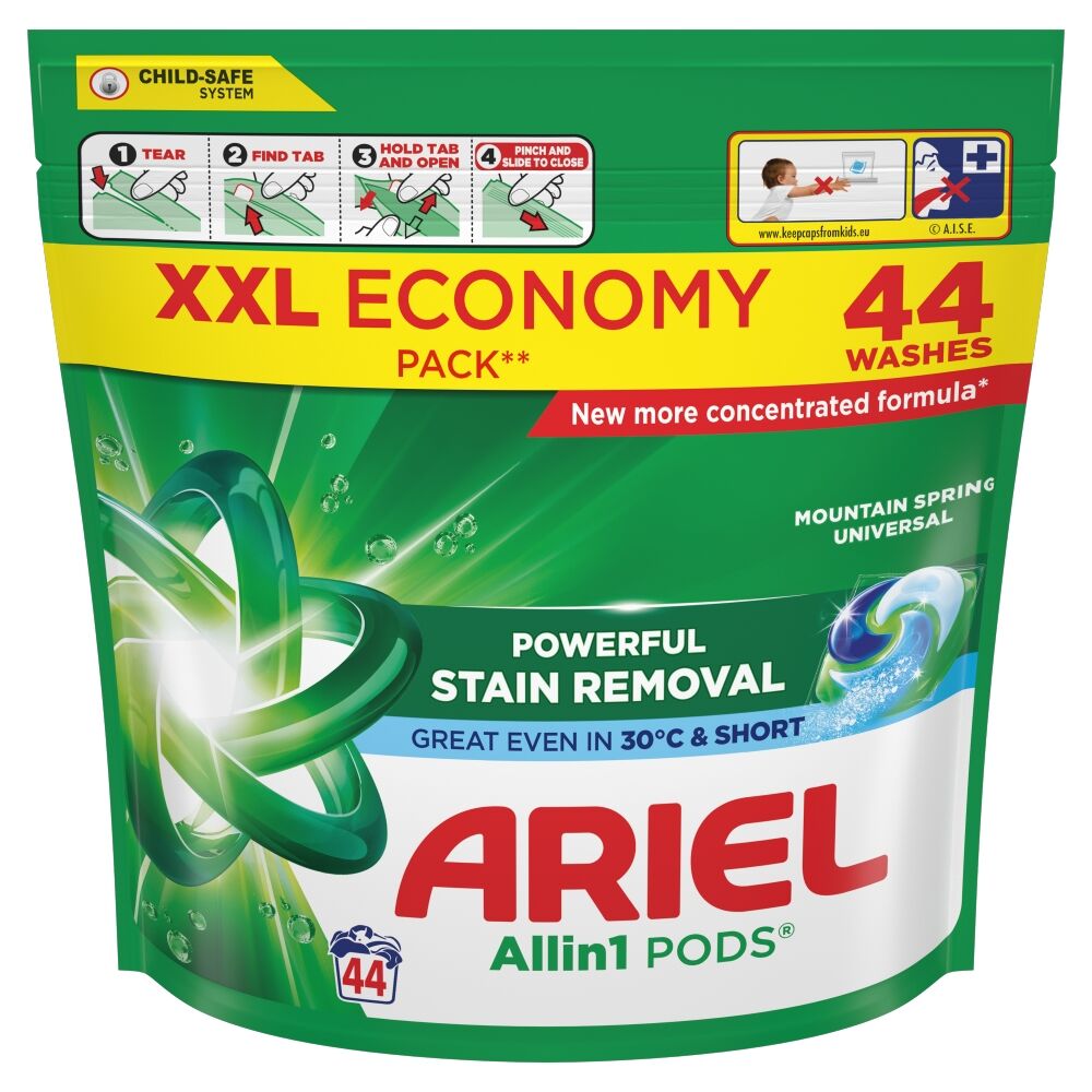 E-shop Ariel Allin1 Pody Mountain Spring Kapsule na pranie 88 praní