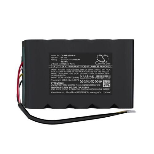 CAMERON SINO Li-Ion akku 20.0V / 4900mAh, Mowox BA515 kompatibilis, KÉK