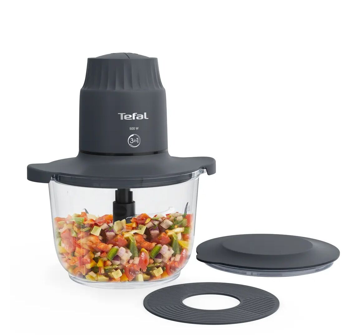 E-shop Tefal MB603138 Chopper Choppeo, sivý